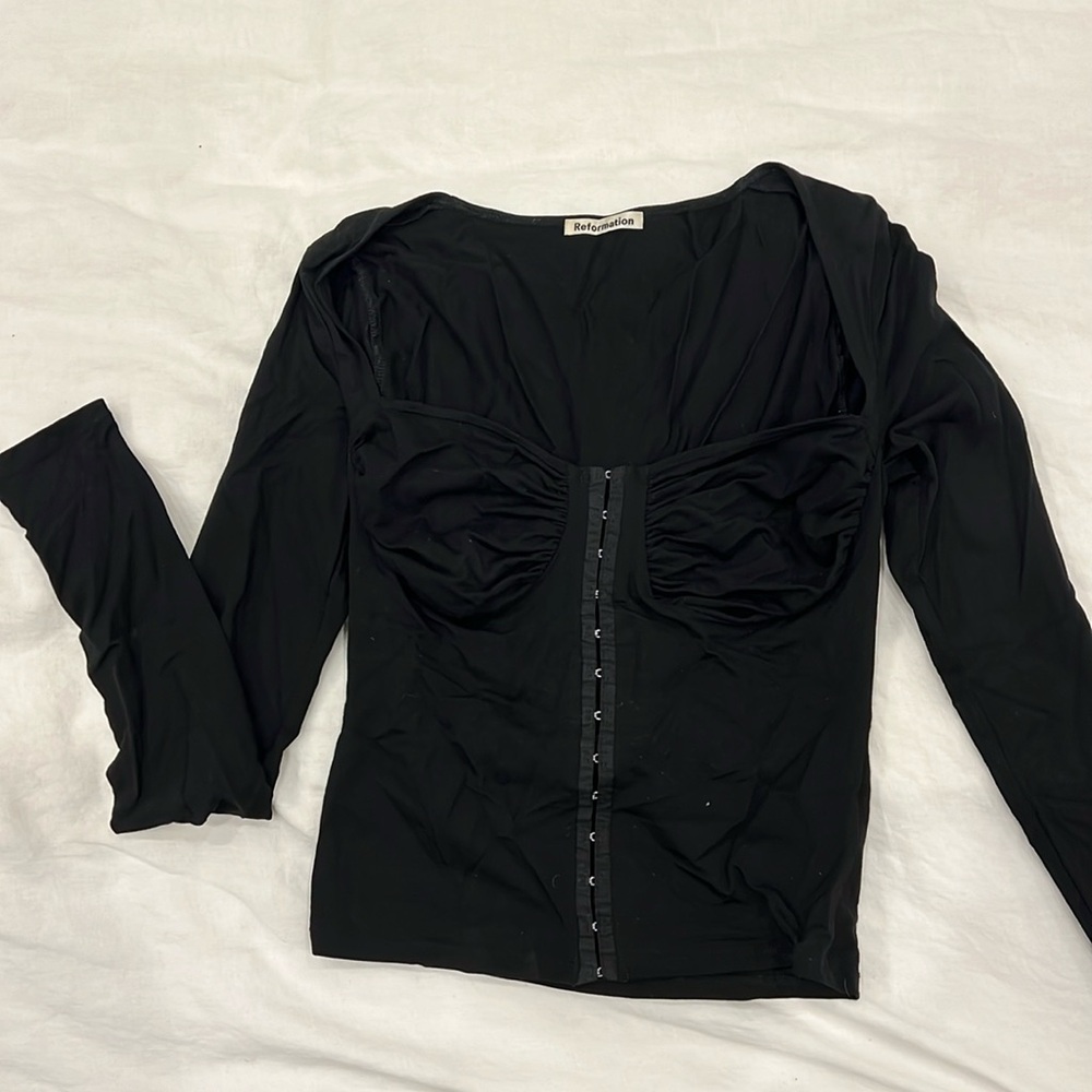 Reformation Bustier Blouse